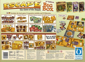 Escape: The Curse of the Temple Big Box 2nd Edition Board Game